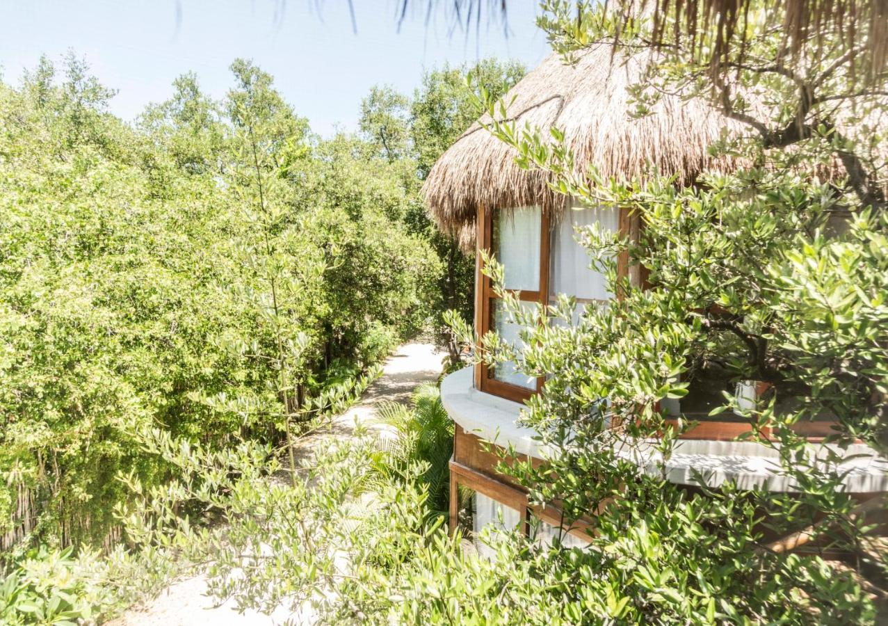 Mamasan Treehouses & Cabins Tulum Exterior foto