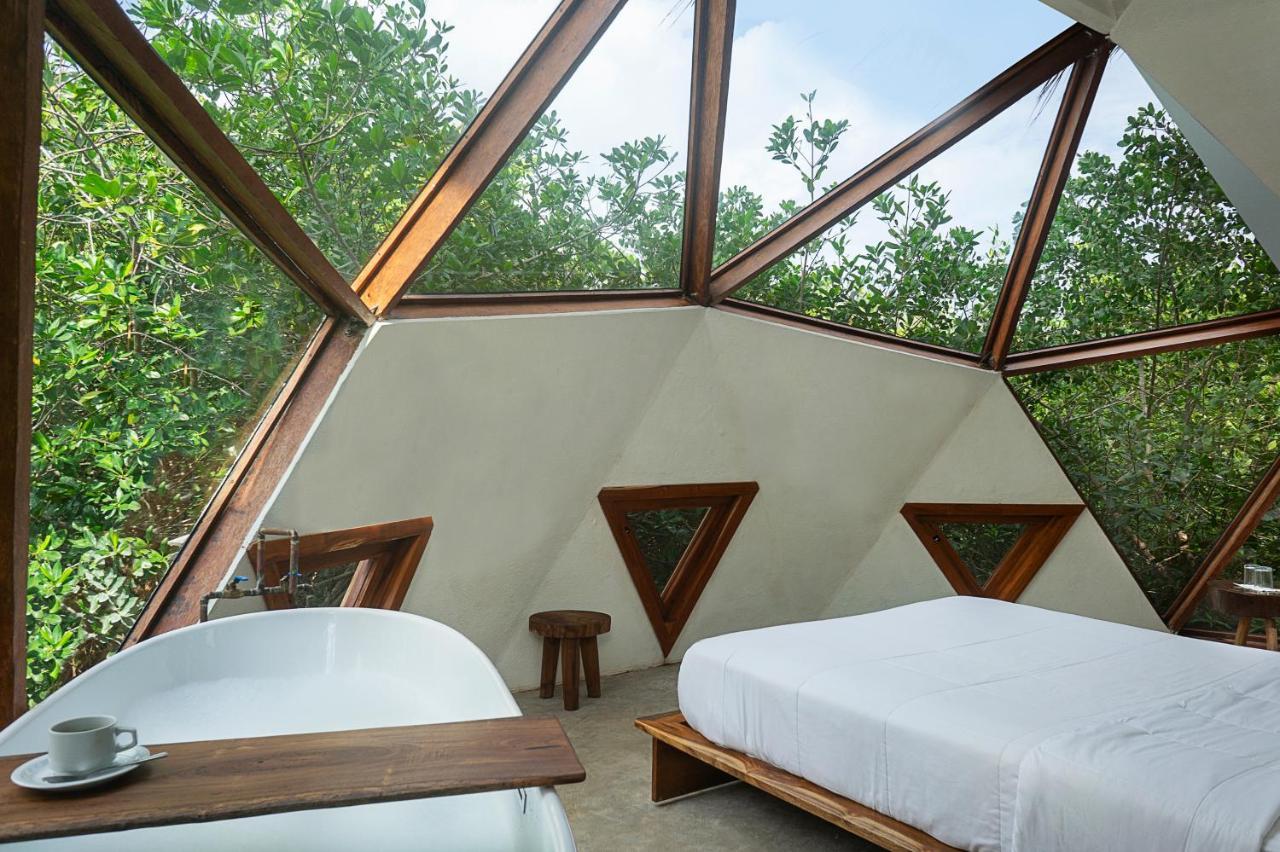 Mamasan Treehouses & Cabins Tulum Exterior foto